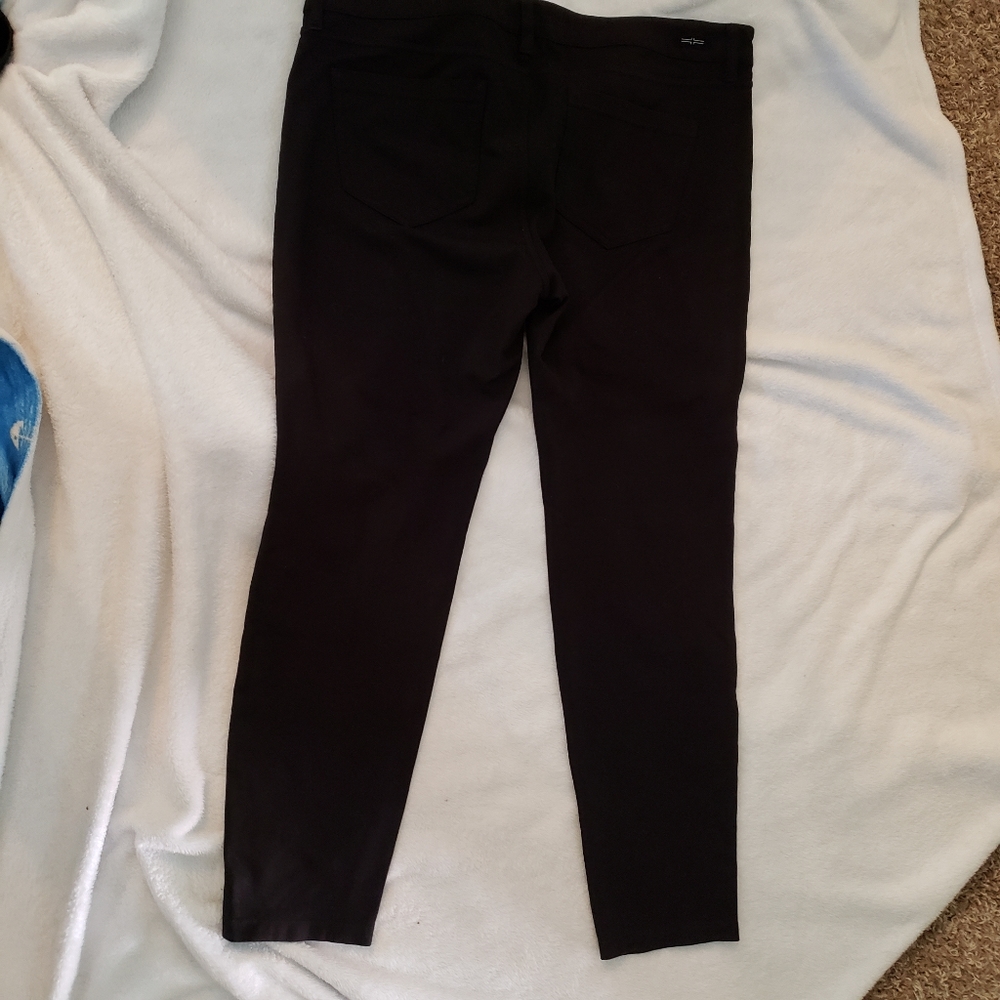 Liverpool black cotton pants